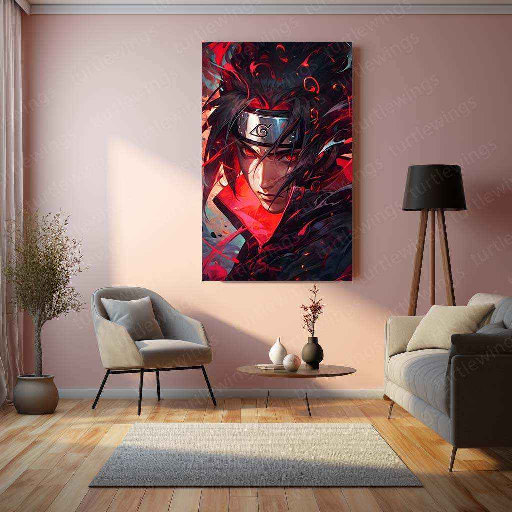 Itachi Uchiha – Jujutsu Kaisen Metal Poster - TURTLEWINGS