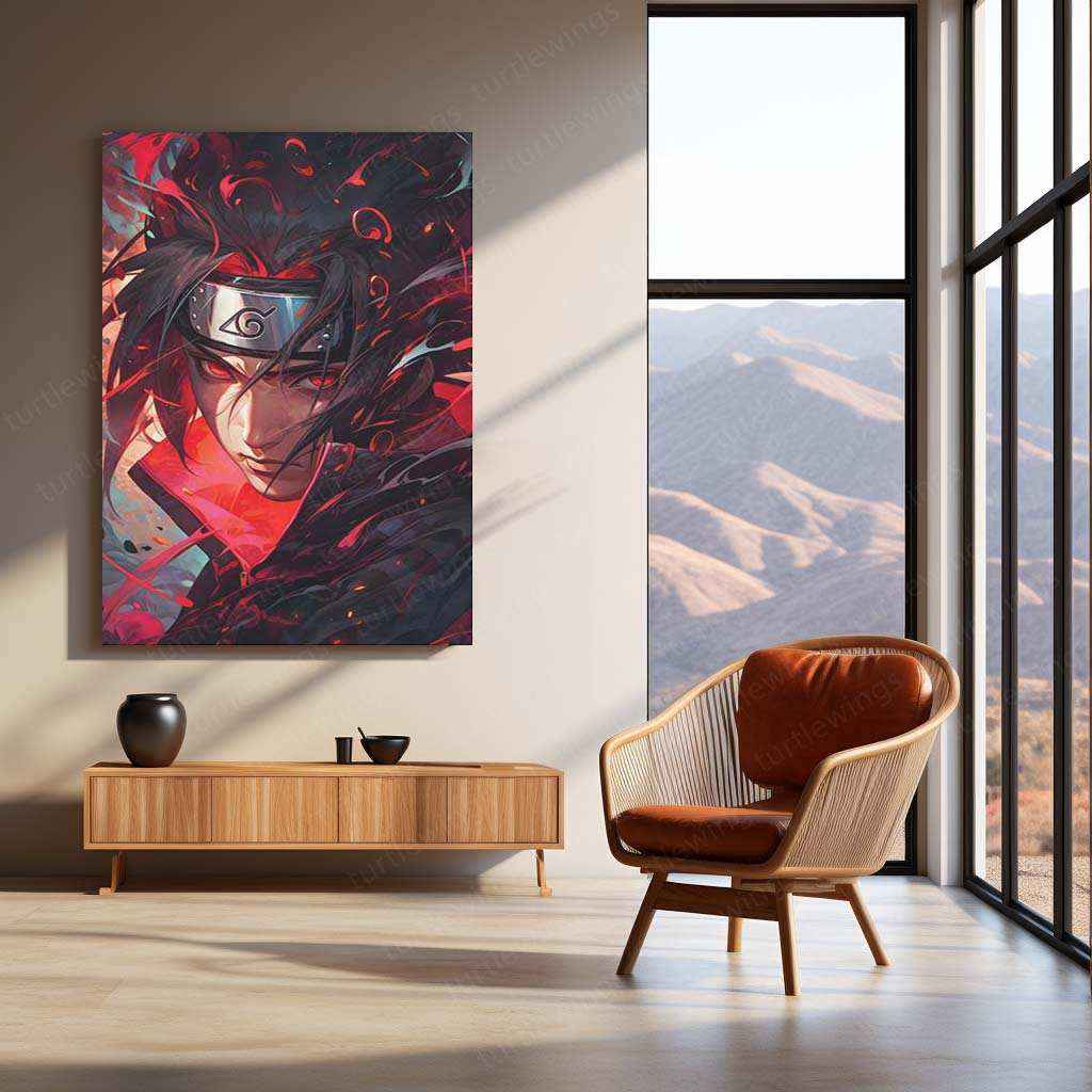 Itachi Uchiha – Jujutsu Kaisen Metal Poster - TURTLEWINGS