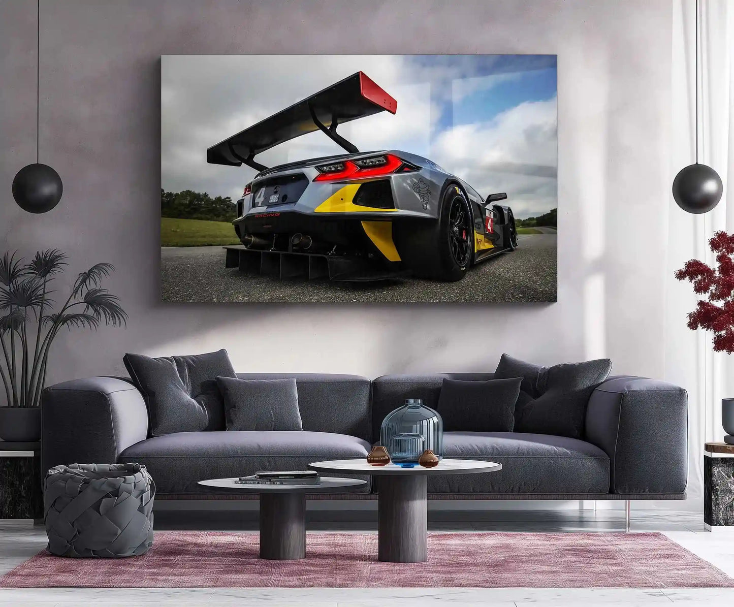 LED | ⚡ Chevrolet Camaro Neon LED Metal Poster | Muscle Car Wall Art | Illuminated Garage & Gamer Decor 02 - TURTLEWINGS