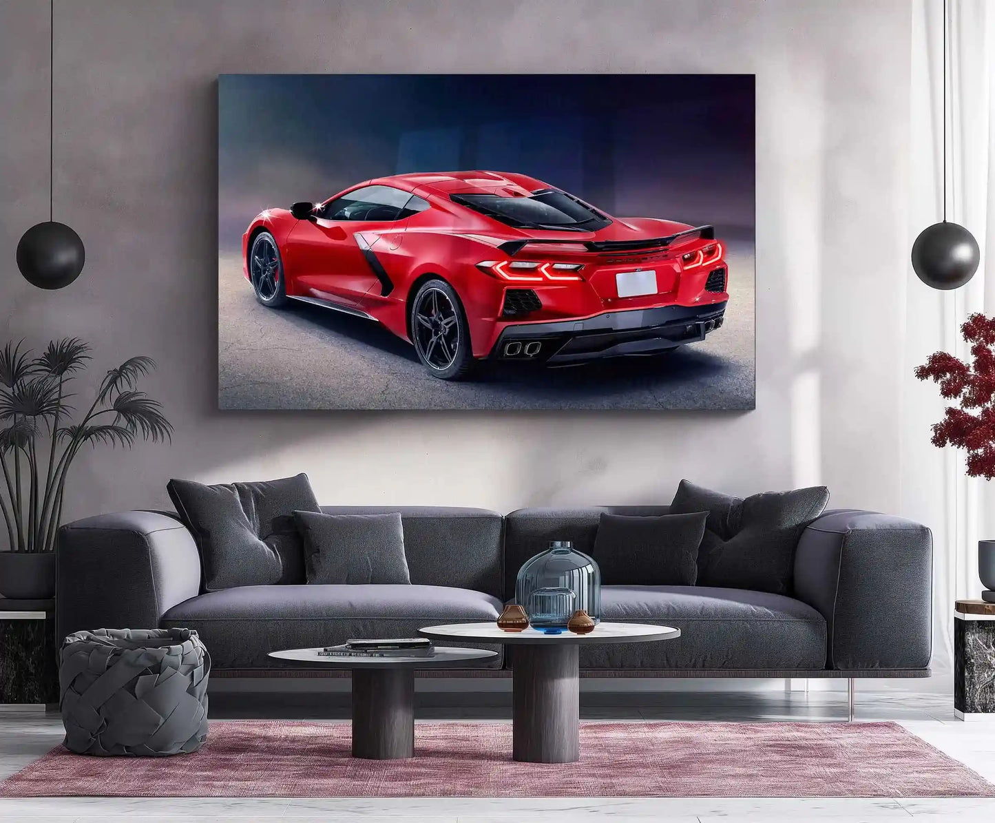 LED | ⚡ Chevrolet Camaro Neon LED Metal Poster | Muscle Car Wall Art | Illuminated Garage & Gamer Decor 05 - TURTLEWINGS