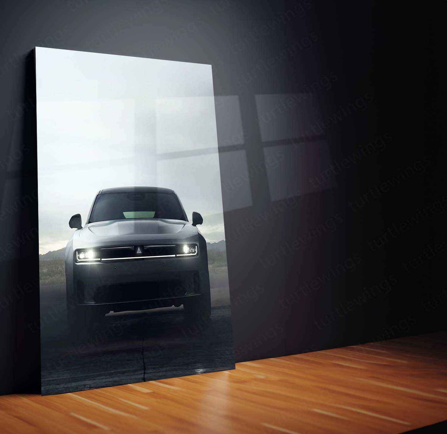 2024 Dodge Charger Daytona (011) Metal Poster | Powerful Muscle Car Art - TURTLEWINGS