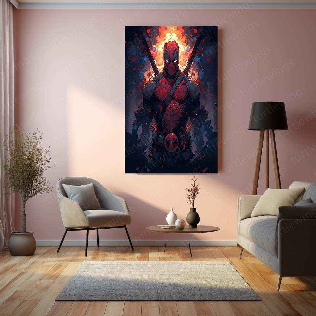 Deadpool Metal Poster – The Merc with a Mouth - TURTLEWINGS