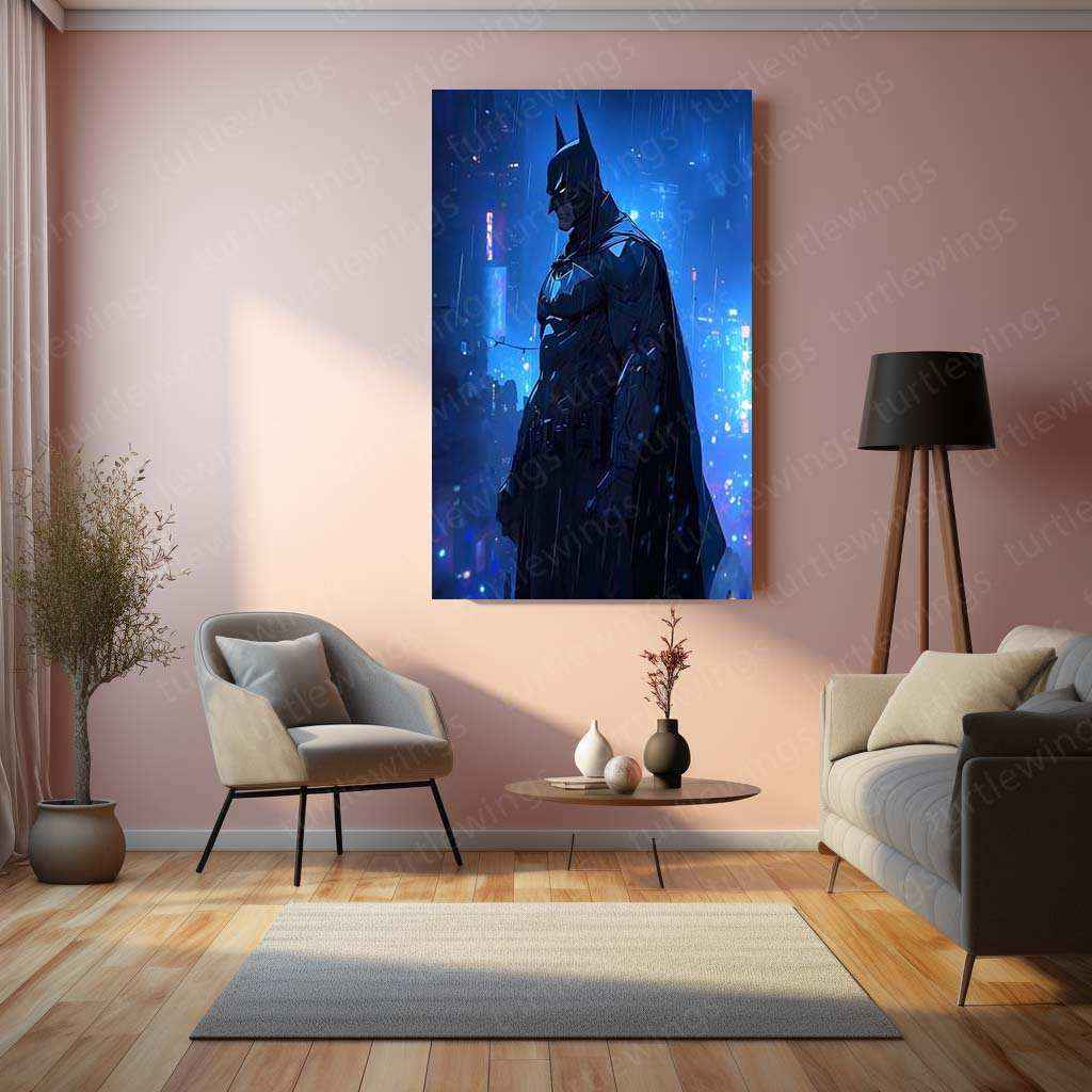 Batman Metal Poster – Iconic Dark Knight Art - TURTLEWINGS