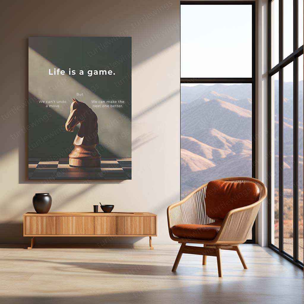 Horse Head Chess Piece – Symbolic Metal Artwork - TURTLEWINGS