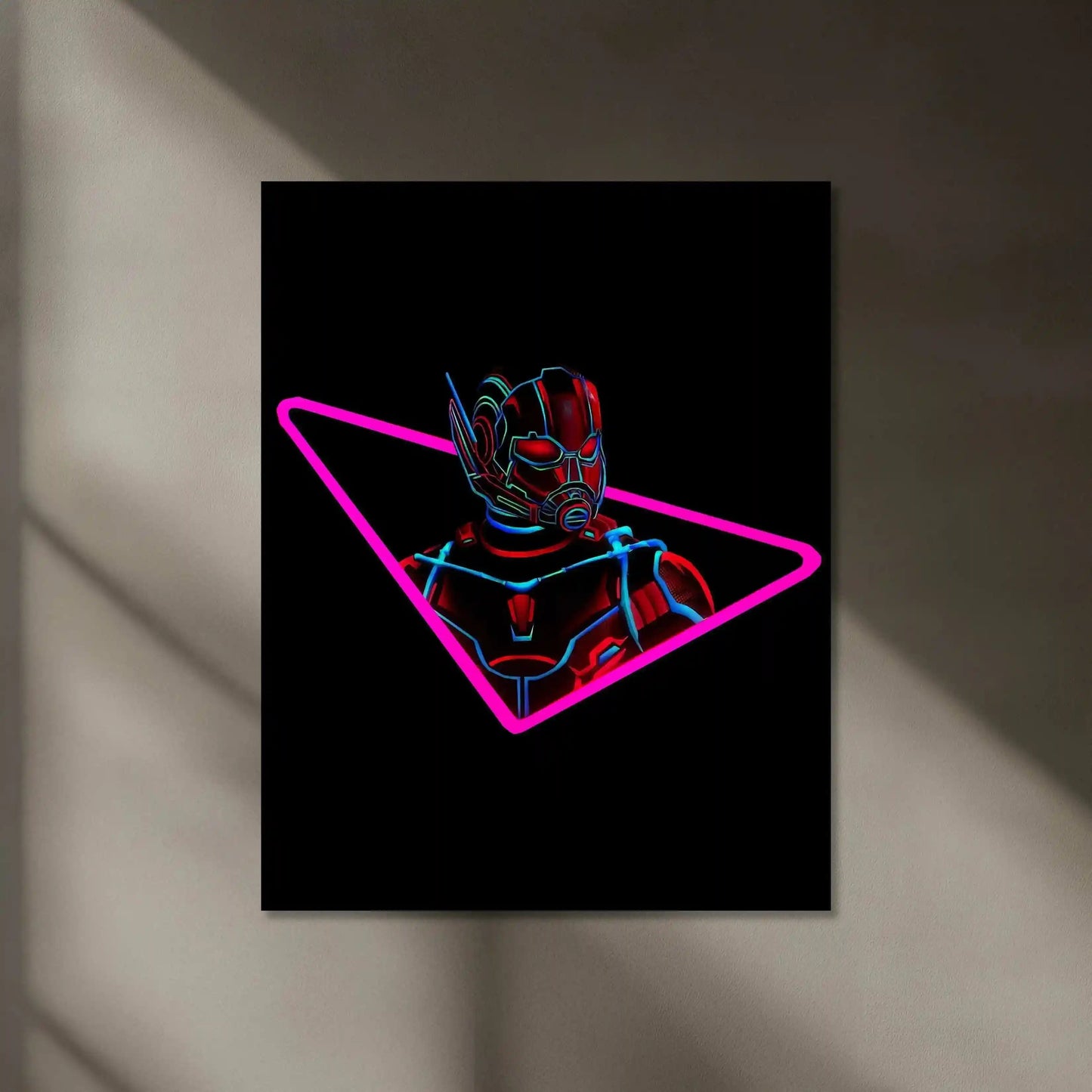 Ant-Man Neon LED Metal Poster - TURTLEWINGS