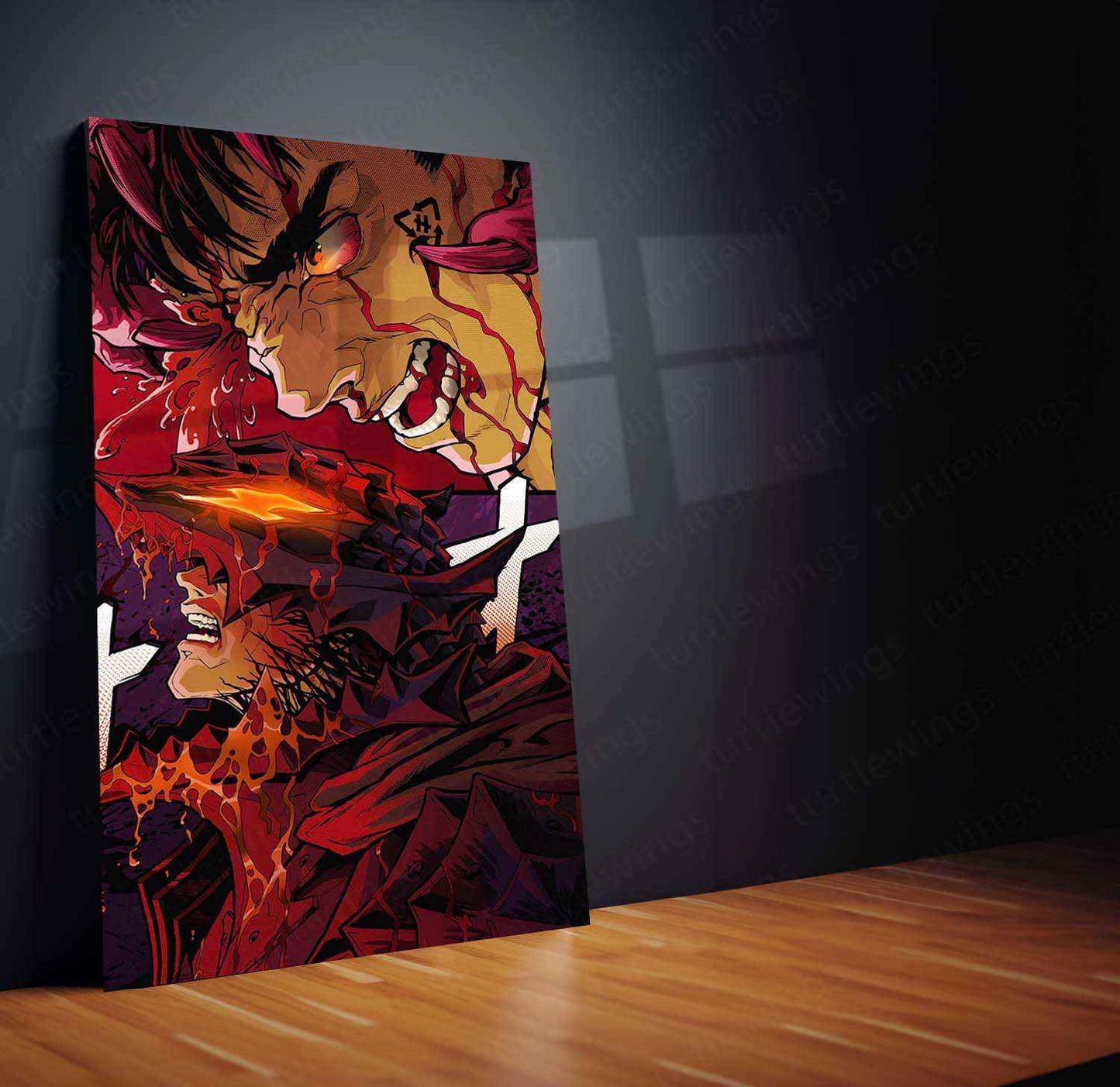 Berserk Poster – Dark Fantasy Anime Artwork - TURTLEWINGS