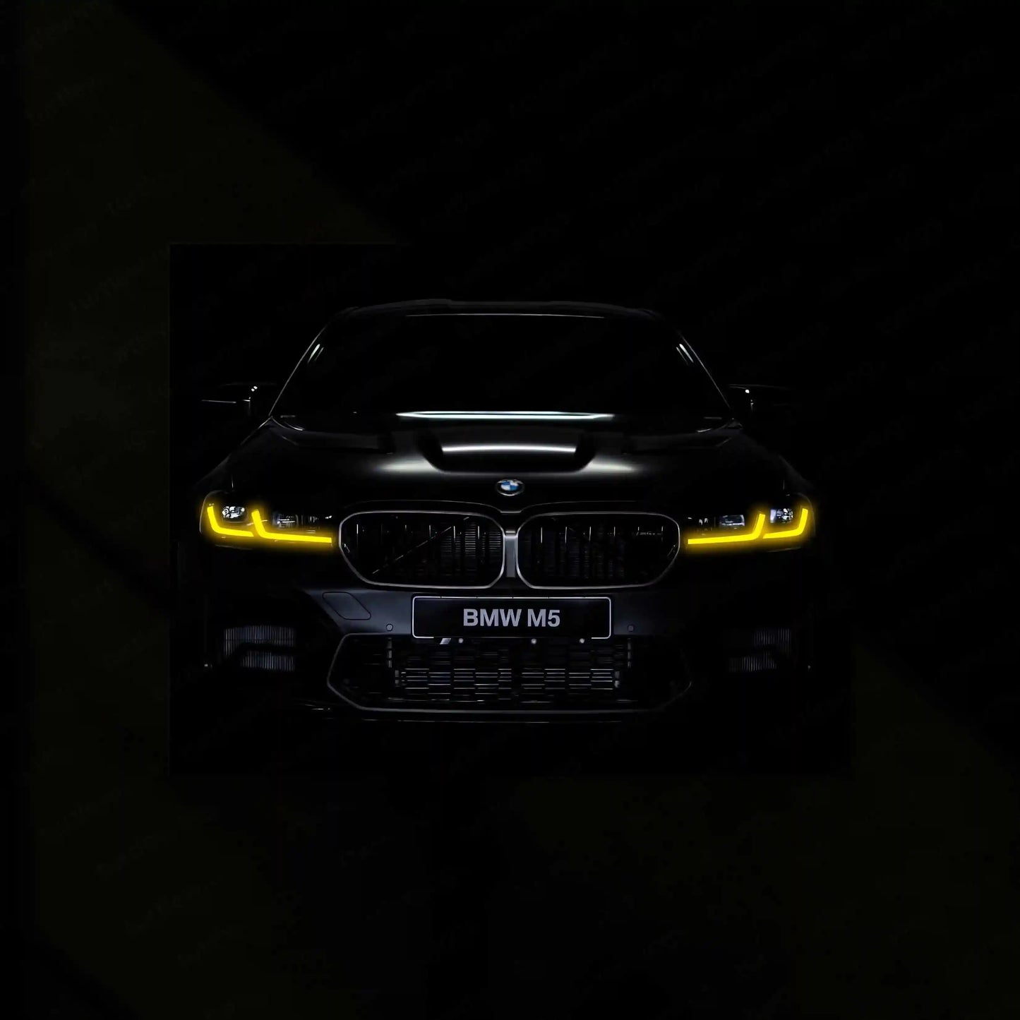 BMW M5 Neon LED Metal Frame - TURTLEWINGS