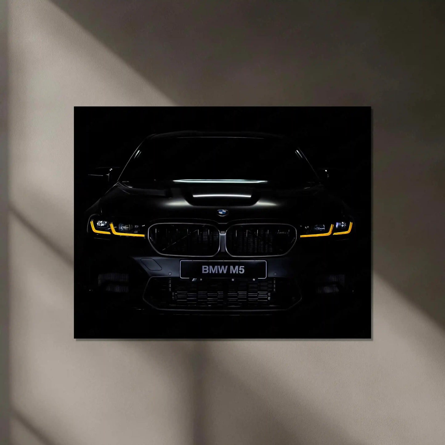 BMW M5 Neon LED Metal Frame - TURTLEWINGS