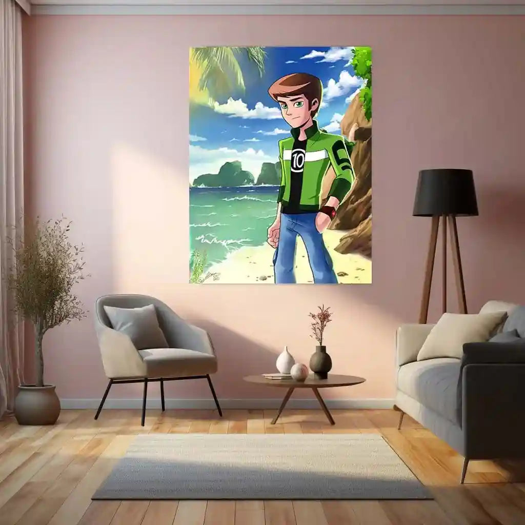 Anime Metal Poster | Ben Tennyson Metal Poster – The Ultimate Hero - TURTLEWINGS
