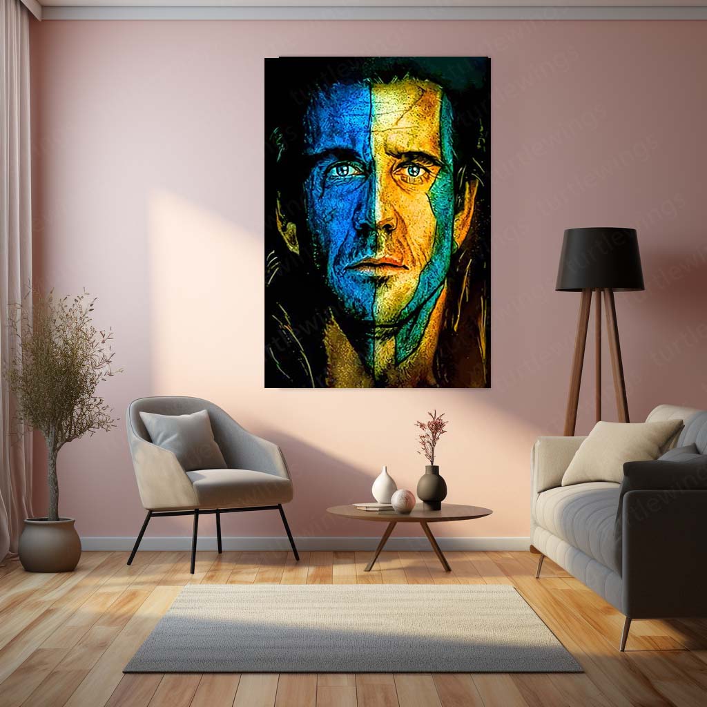 Movies & Series Metal Poster | Braveheart – The Spirit of Freedom | Warrior’s Valor Metal Frame Poster