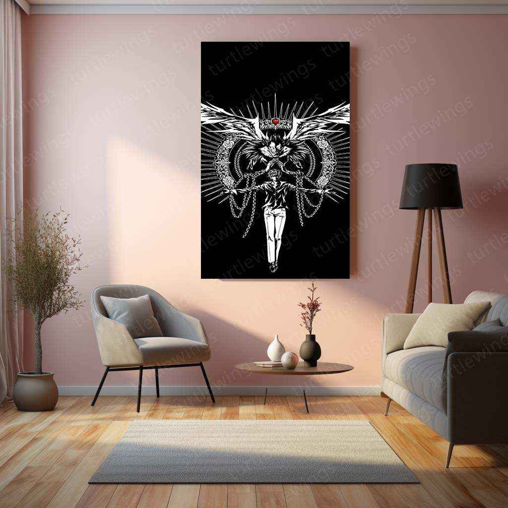 Death Note Poster – Iconic Anime Thriller Artwork (Copy) - TURTLEWINGS