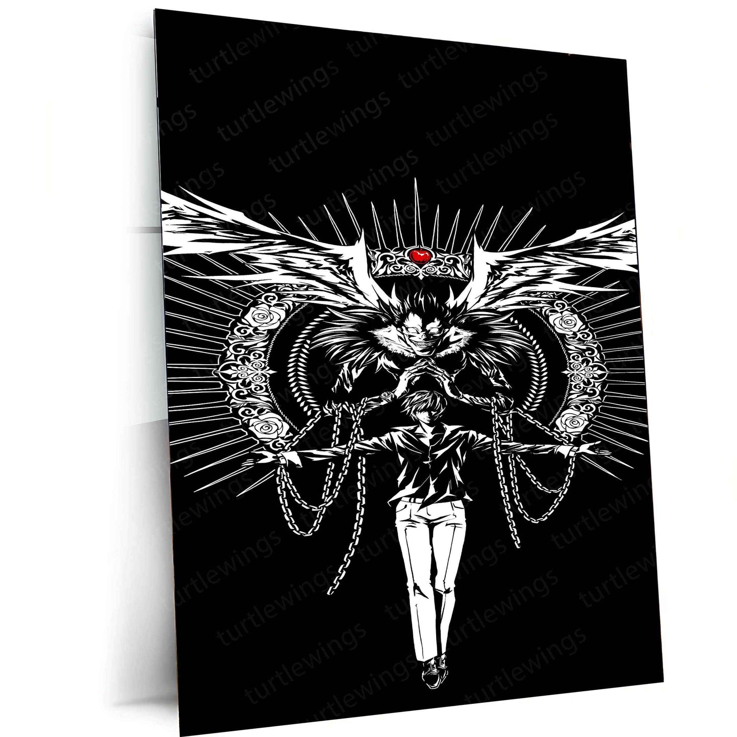 Death Note Poster – Iconic Anime Thriller Artwork (Copy) - TURTLEWINGS