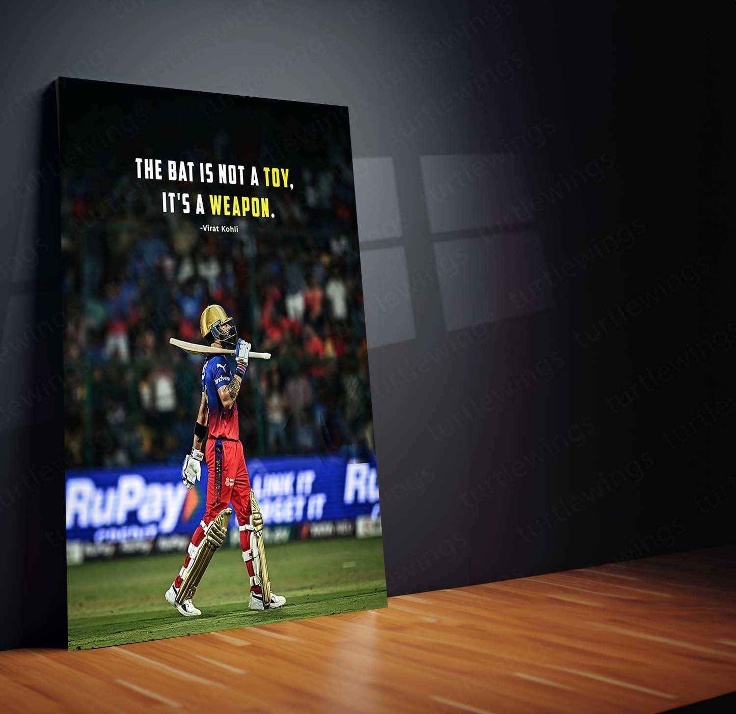 Virat Kohli Final VK Metal Poster – The King of Indian Cricket - TURTLEWINGS