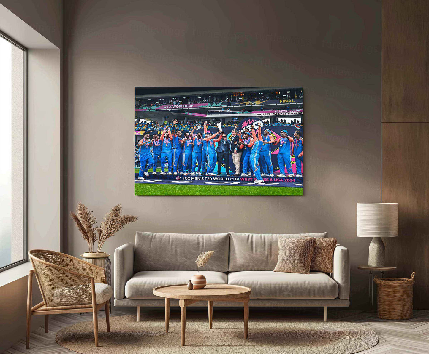 Indian Cricket Team Metal Poster – Glory, Passion & Legacy 4 - TURTLEWINGS
