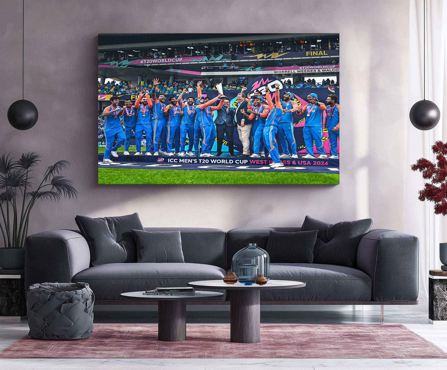 Indian Cricket Team Metal Poster – Glory, Passion & Legacy 4 - TURTLEWINGS