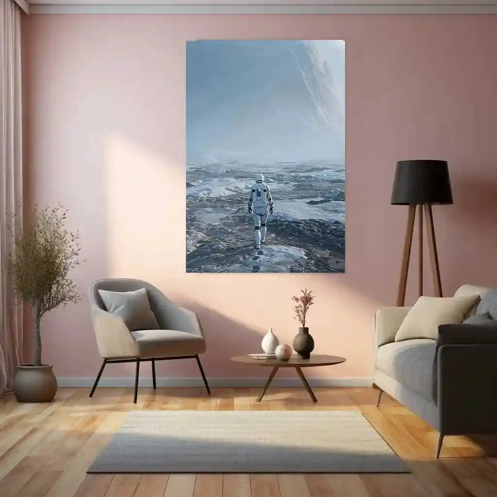 Movies Metal Poster | Interstellar Metal Poster | Epic Sci-Fi Space Movie Wall Art 1 - TURTLEWINGS