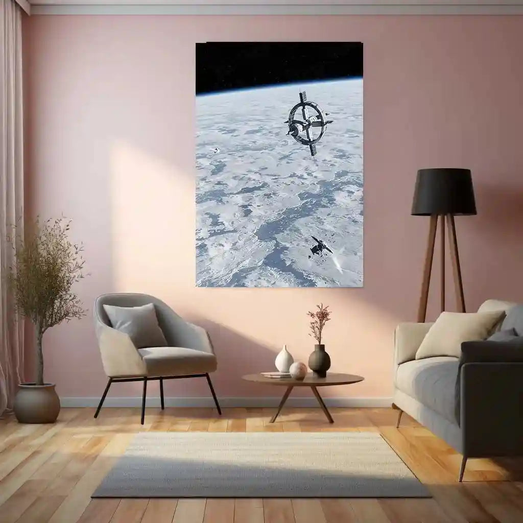 Movies Metal Poster | Interstellar Metal Poster | Epic Sci-Fi Space Movie Wall Art 8 - TURTLEWINGS