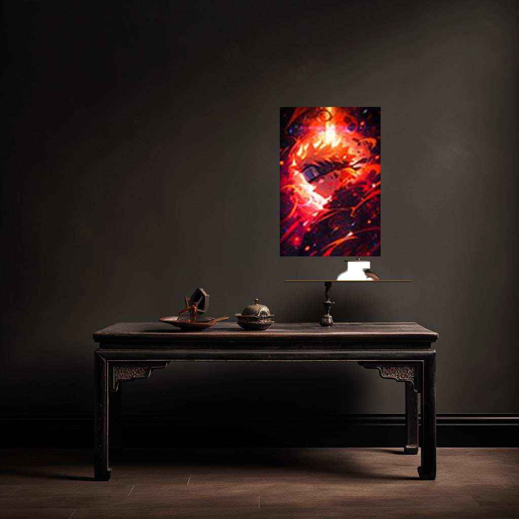 Kawaii Naruto Metal Poster | Cute Anime Wall Art | Adorable Ninja Aesthetic 7 - TURTLEWINGS