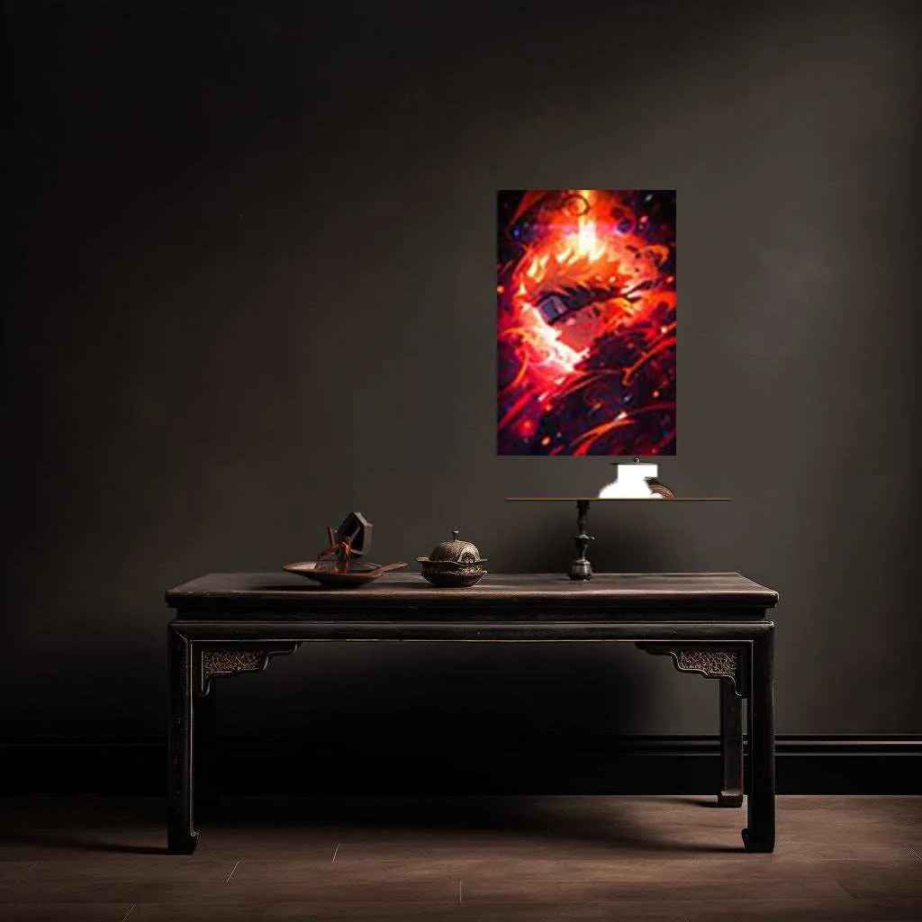 Kawaii Naruto Metal Poster | Cute Anime Wall Art | Adorable Ninja Aesthetic 7 - TURTLEWINGS