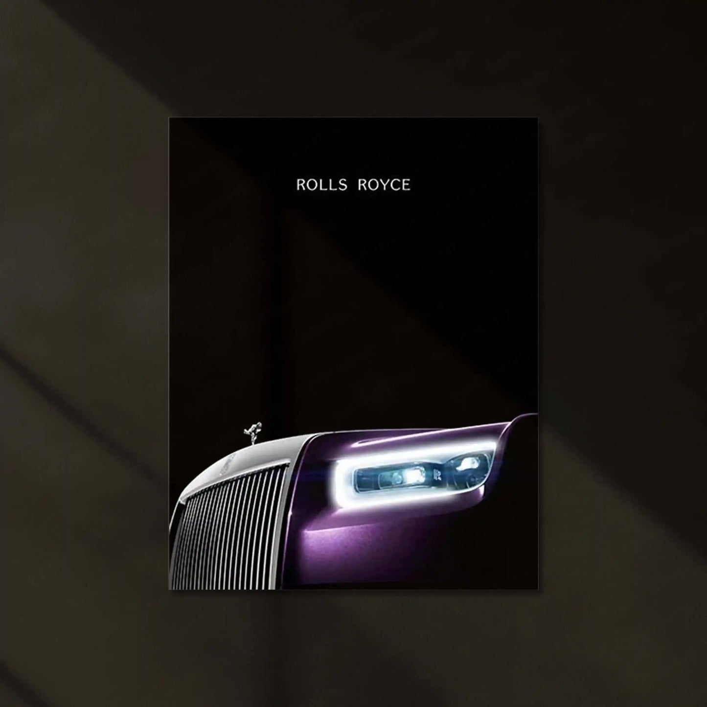 Rolls-Royce Neon LED Metal Poster - TURTLEWINGS