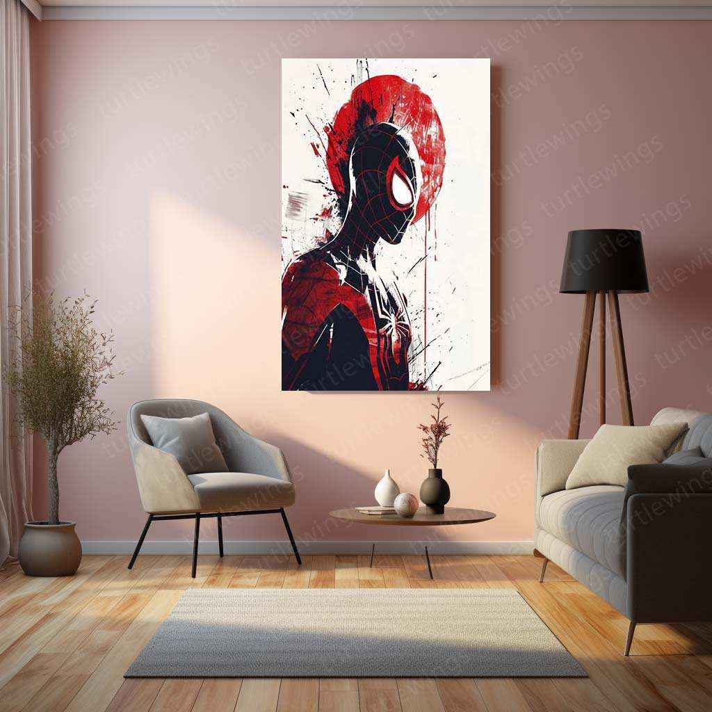 Spider-Man Metal Poster – Iconic Superhero Wall Art | Marvel Fan Decor 5 - TURTLEWINGS