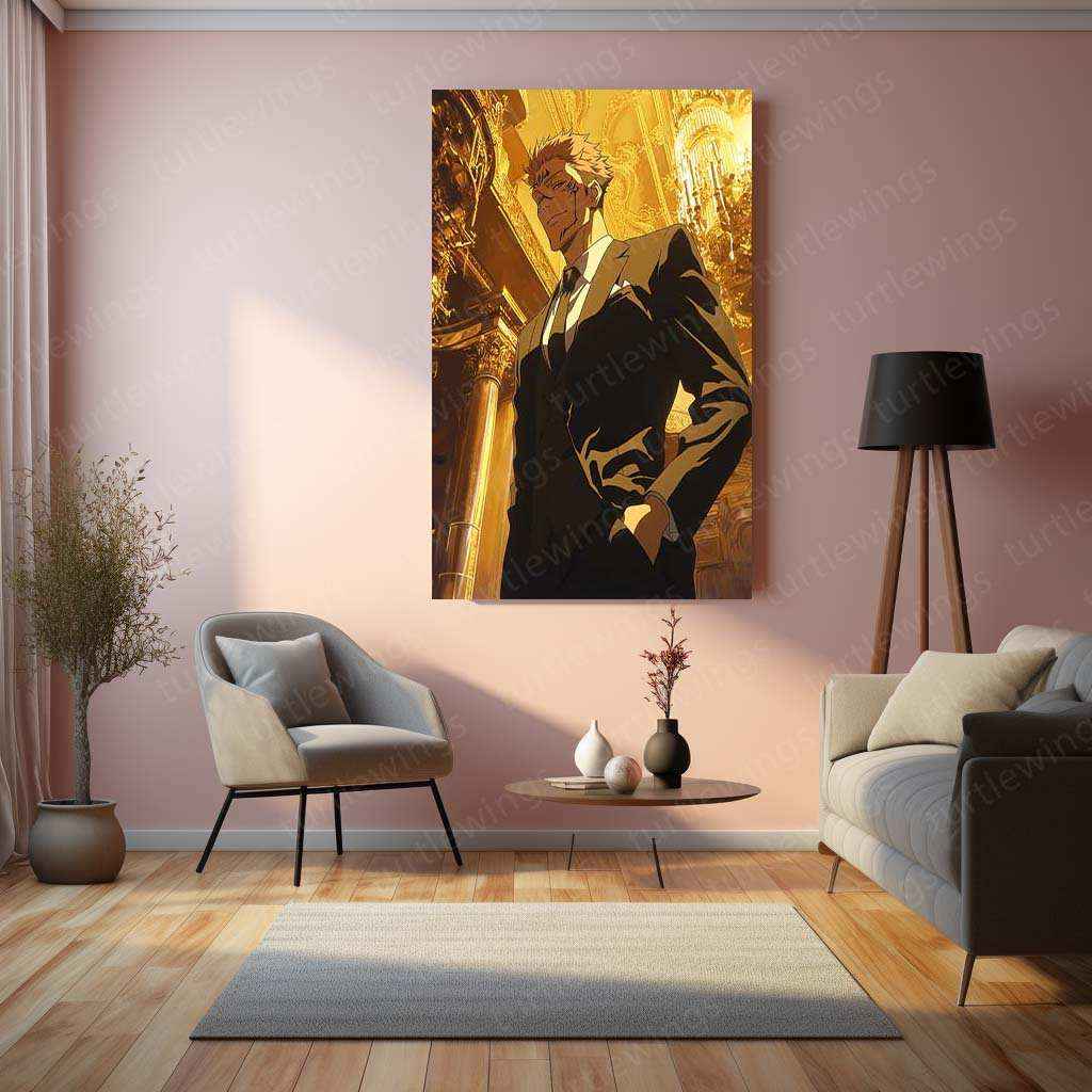 Sukuna Suit Metal Poster – Jujutsu Kaisen Villain Wall Art | Anime 2 - TURTLEWINGS