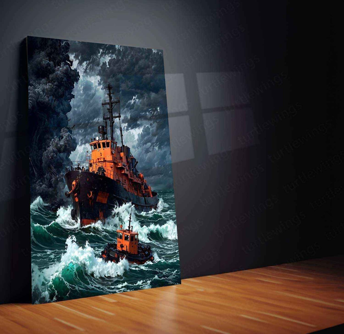 Ship Metal Poster - TURTLEWINGS