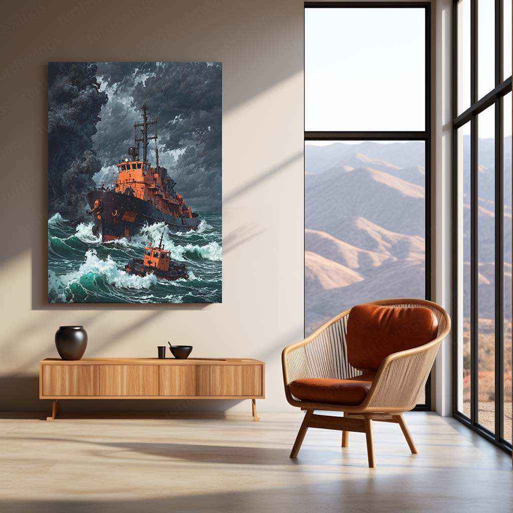 Ship Metal Poster - TURTLEWINGS