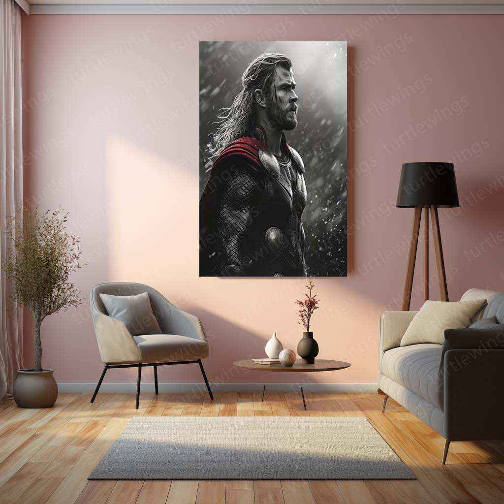 Thor Metal Poster – The Mighty God of Thunder 2 - TURTLEWINGS