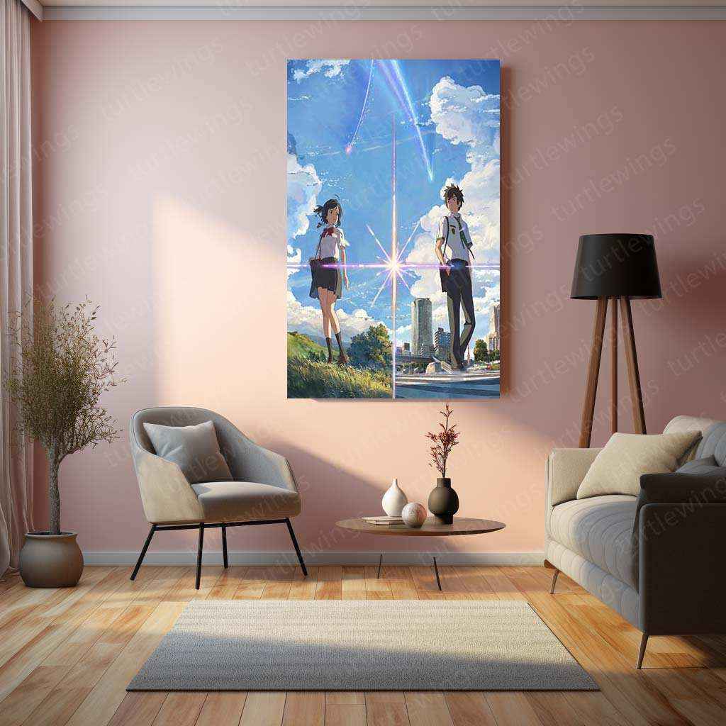 Your Name Metal Poster – A Timeless Anime Love Story 3 - TURTLEWINGS