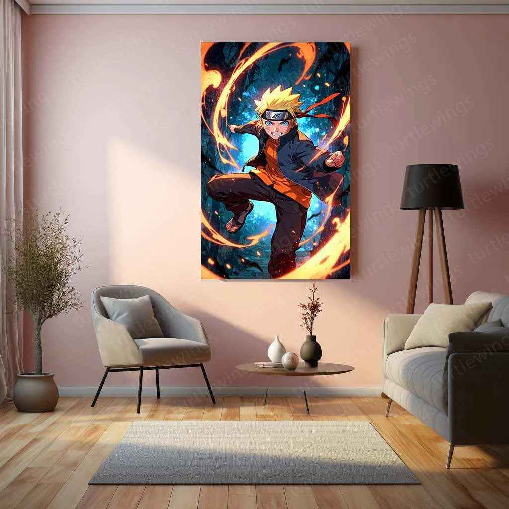 Naruto Metal Poster - TURTLEWINGS