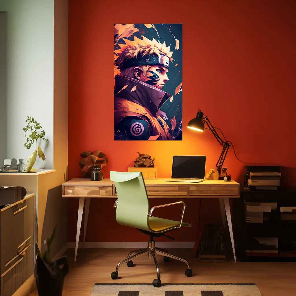 Naruto Metal Poster Anime - TURTLEWINGS