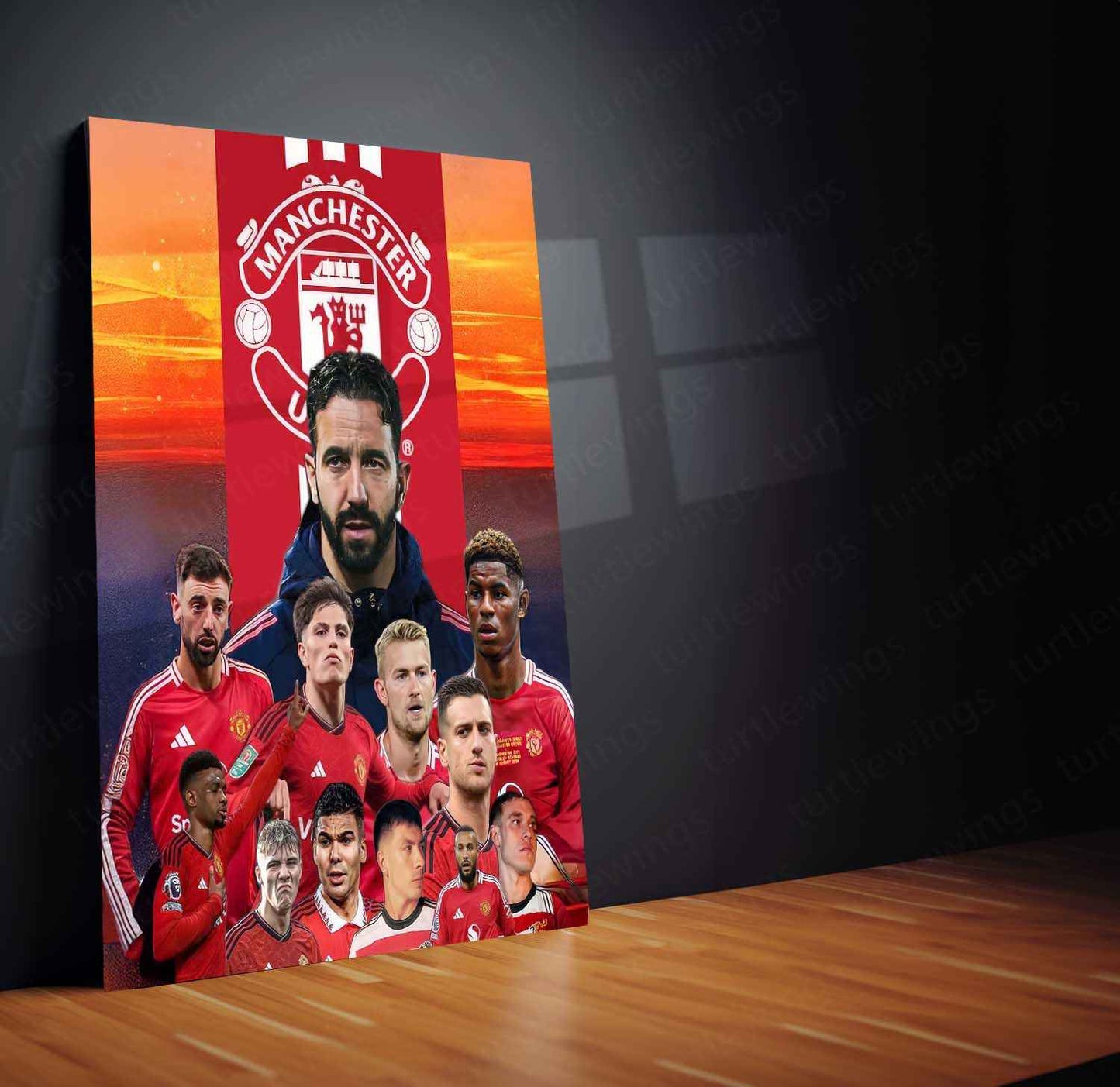 Sports | Arsenal Football Metal Poster – Iconic Gunners Wall Art for Fans - TURTLEWINGS