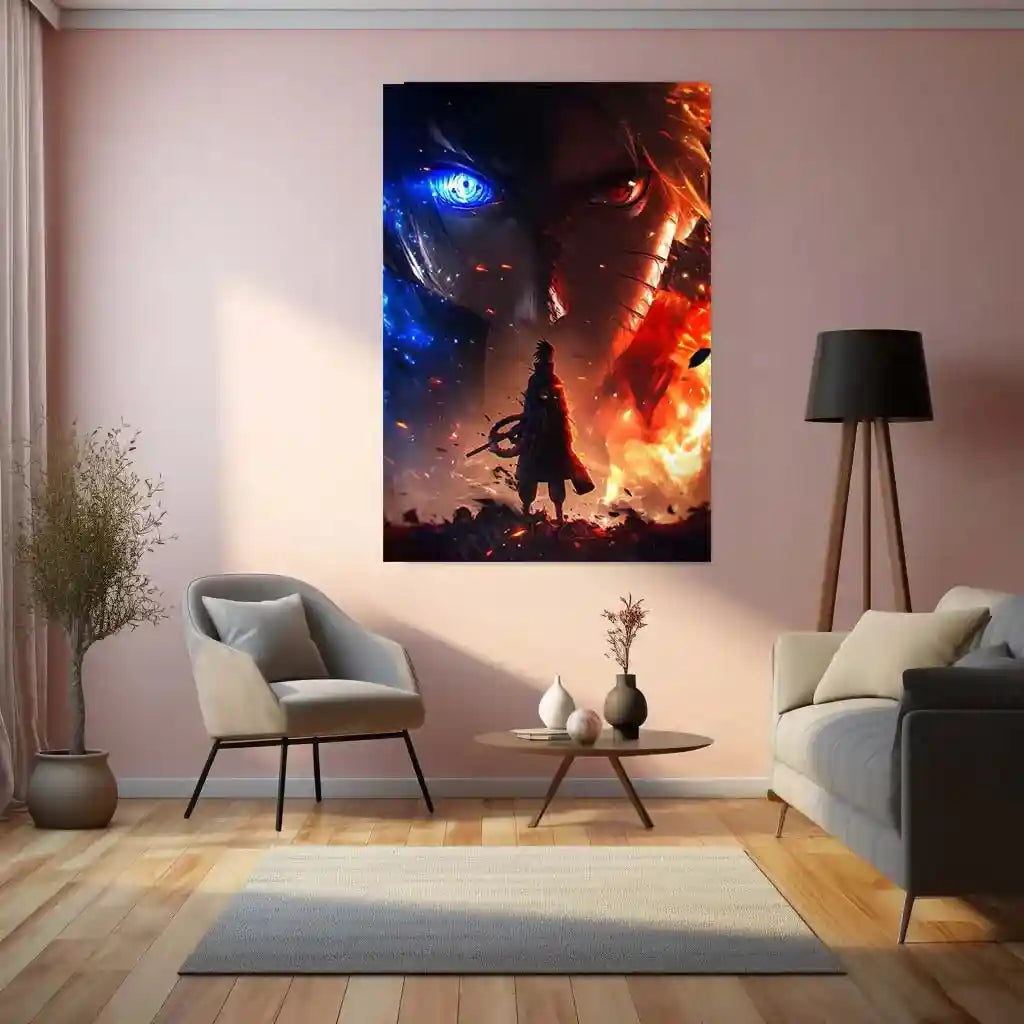Anime Metal Poster | Naruto Uzumaki Metal Poster | Believe It! Ninja Legend Wall Art | Anime Room Decor 02 - TURTLEWINGS