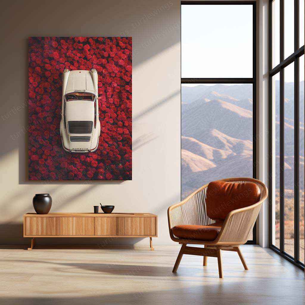 Car Aesthetic Metal Poster – Stylish Automotive Art | Perfect for Car Enthusiasts - TURTLEWINGS