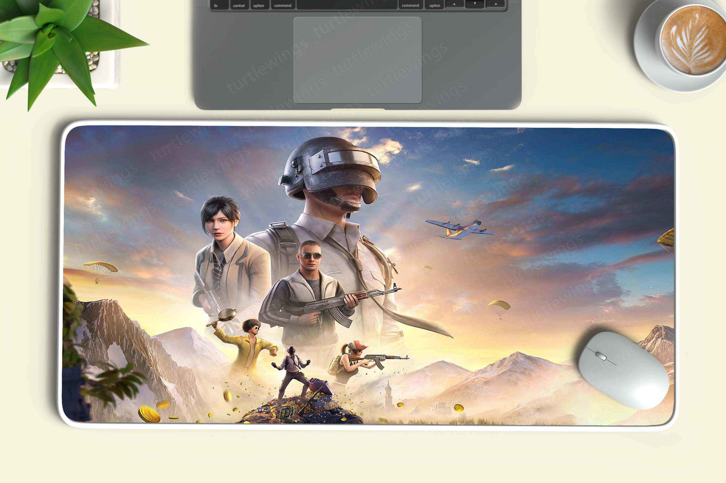 Pubg-(1)-Copy Large-Mousepad-(2).Jpg | High-Quality Gaming Deskmat - TURTLEWINGS