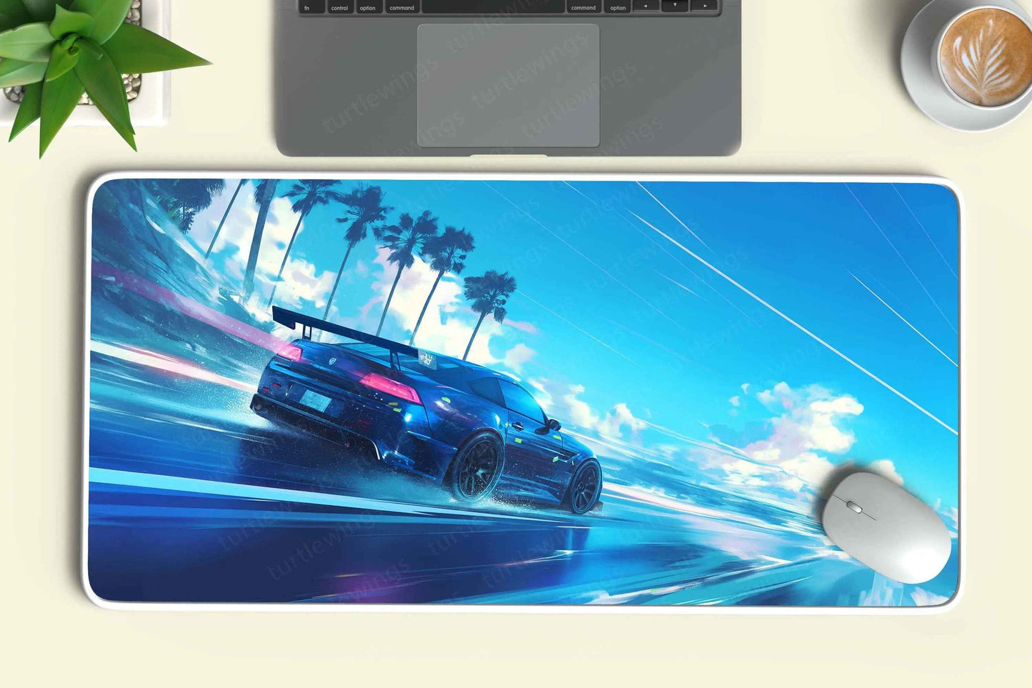 NFS-NIssan-GTR Deskmat - TURTLEWINGS