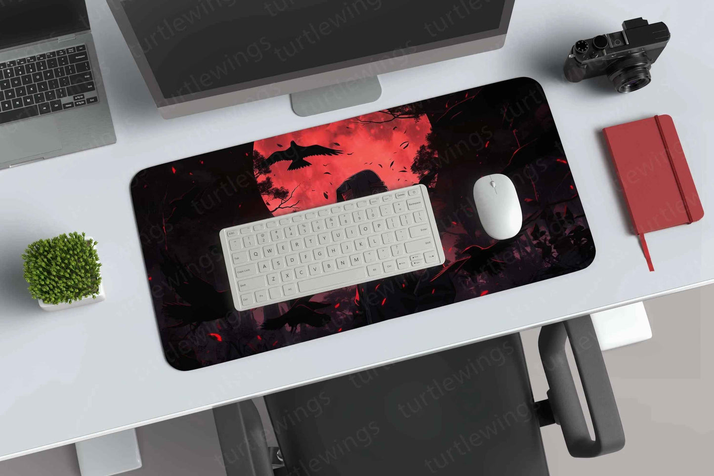 Itachi-Uchiha-Raven Deskmat - TURTLEWINGS