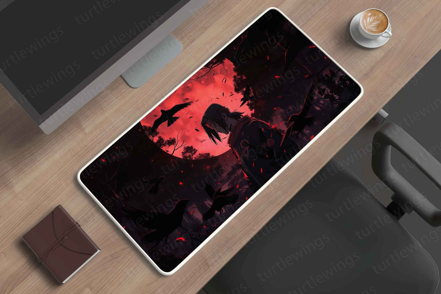 Itachi-Uchiha-Raven Deskmat - TURTLEWINGS