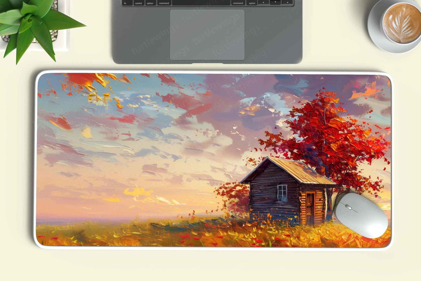 shack Large Deskmat - Premium XL & XXL Gaming Mouse Pad - TURTLEWINGS