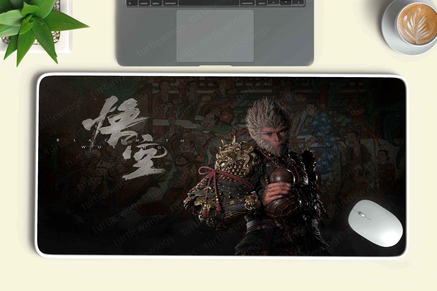 Black-myth-wukong-Deskmat - TURTLEWINGS