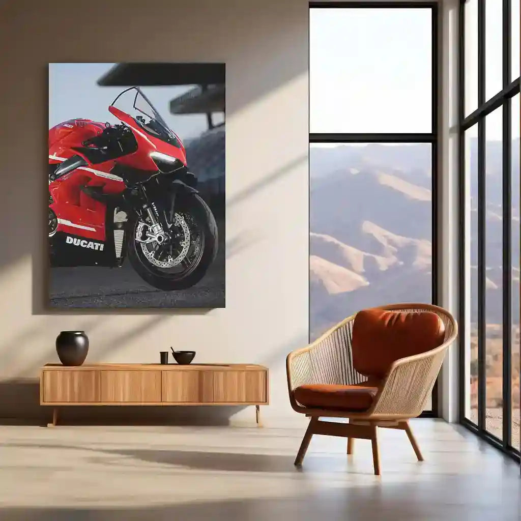 LED | π Ducati Superleggera V4 Neon LED Metal Poster | Ultimate Superbike Wall Art - TURTLEWINGS