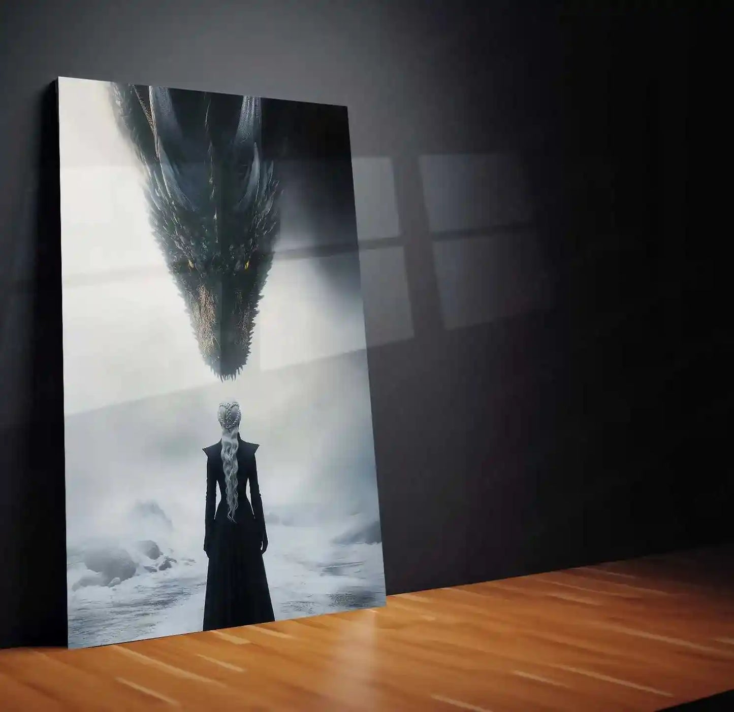 Movies Metal Poster | Game of Thrones Metal Poster | Epic Fantasy Wall Art for True Fans - TURTLEWINGS