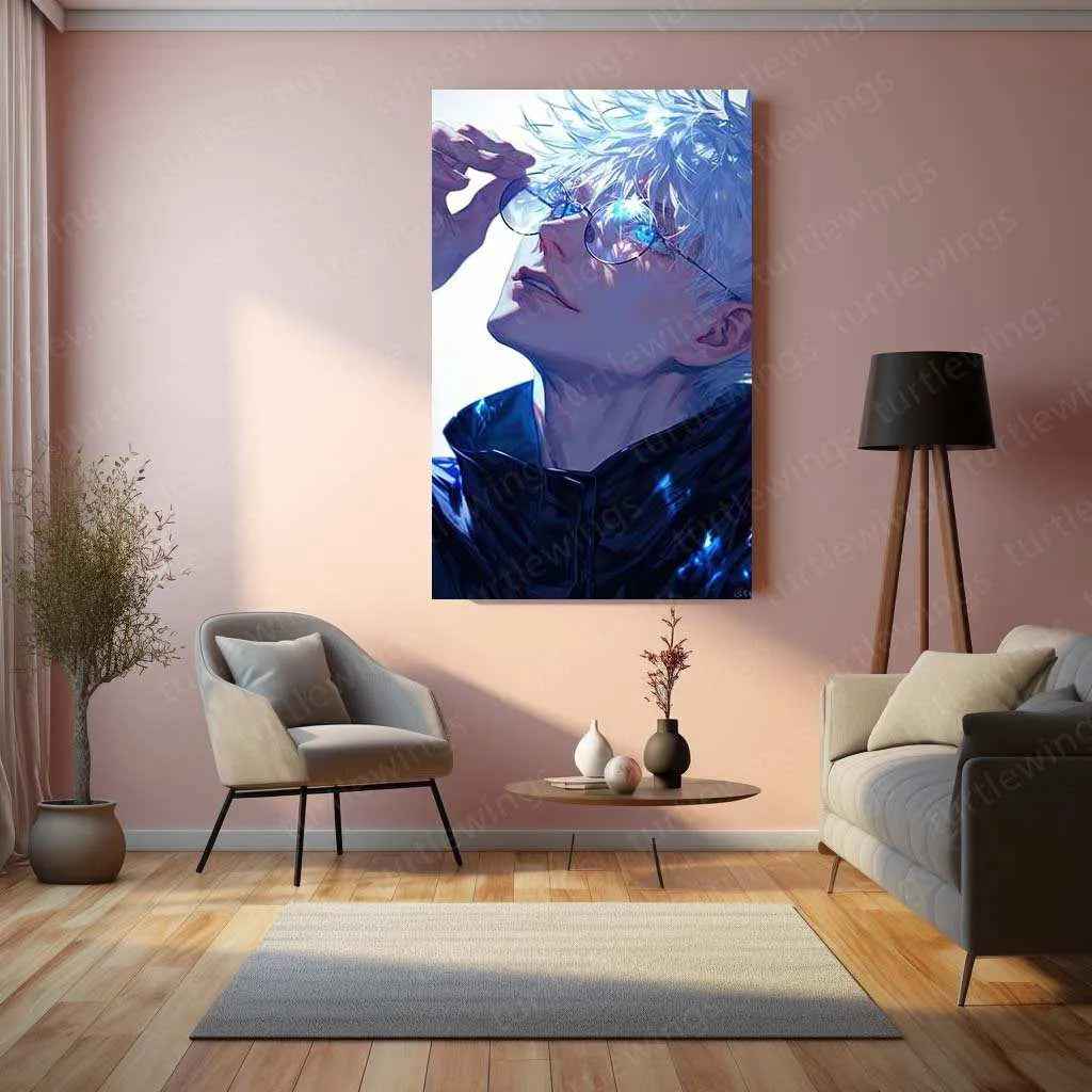 Satoru Gojo Metal Poster – The Strongest Jujutsu Sorcerer 1 - TURTLEWINGS