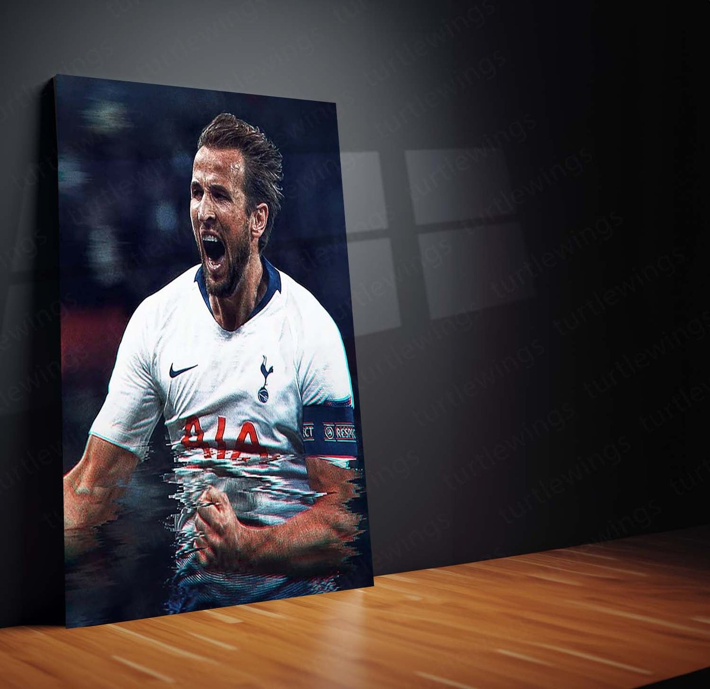 Isco Spain Red Kit Celebration – Metal Frame | Elegant Midfielder Wall Art - TURTLEWINGS