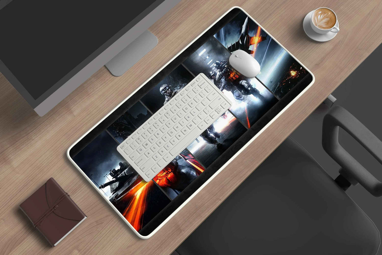 Battlefield 4 gaming deskmat - TURTLEWINGS