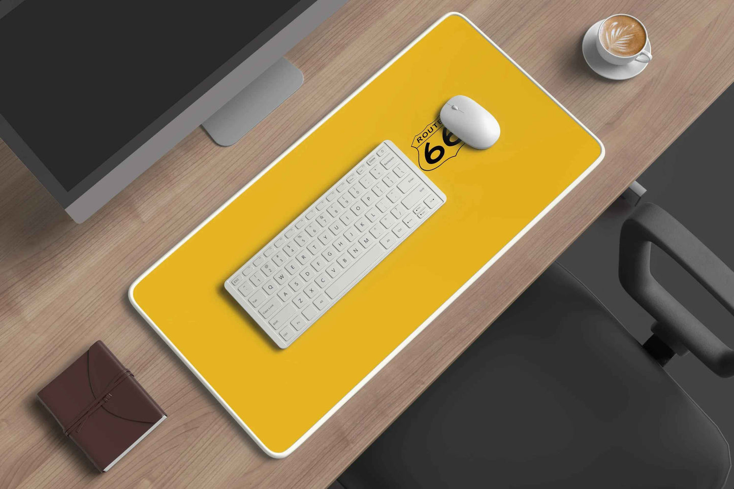 Route 66 art deskmat - TURTLEWINGS
