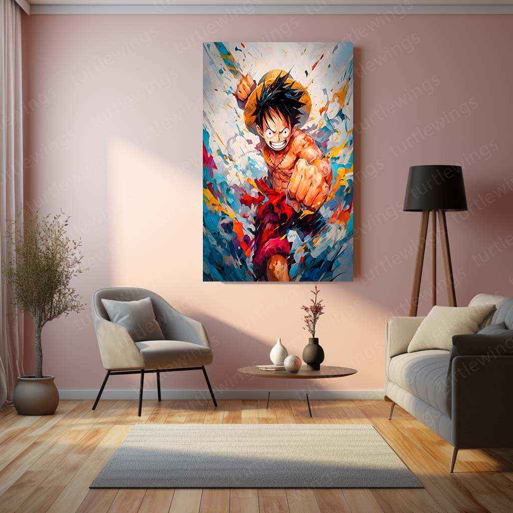 Monkey D. Luffy – One Piece Metal Poster - TURTLEWINGS