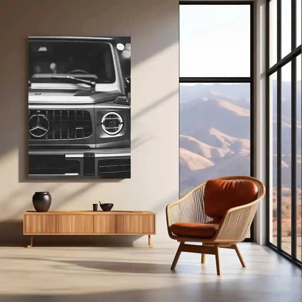 Mercedes GLS G Wagon Neon LED Metal Frame 2 - TURTLEWINGS