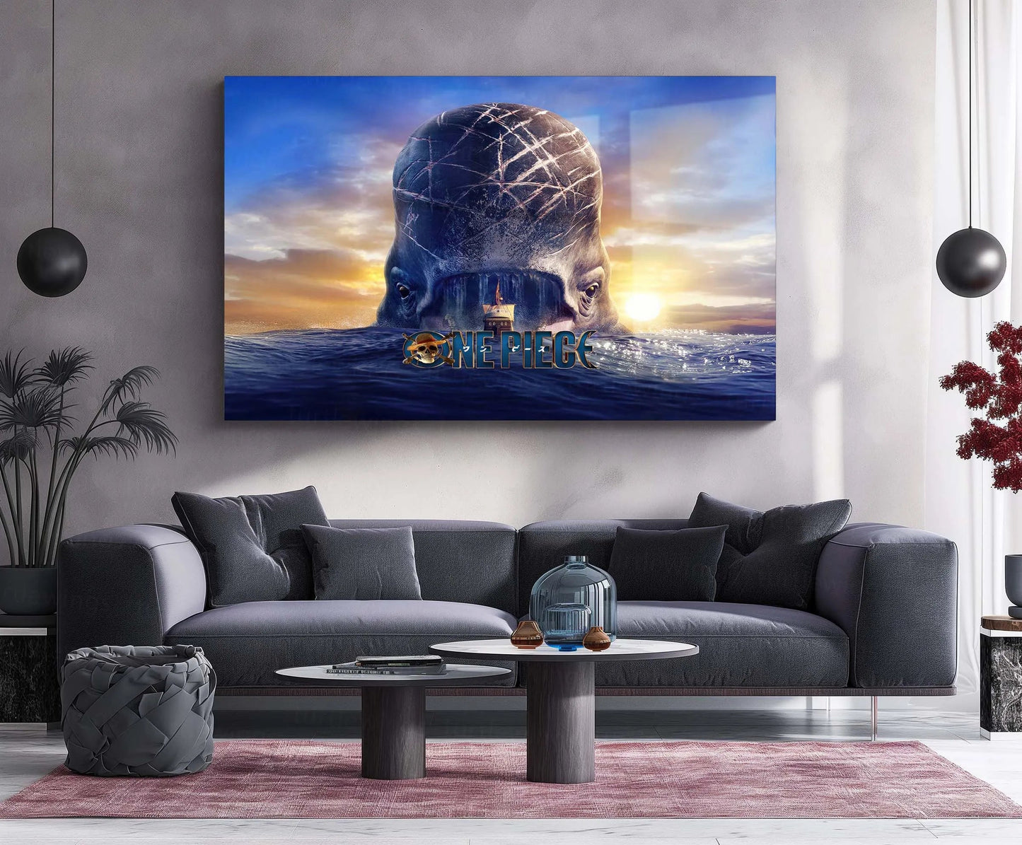 Laboon – Promise Across the Sea | One Piece Netflix Metal Frame Emotional Anime–Live Action Wall Art - TURTLEWINGS
